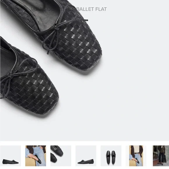 Freda Salvador Jada Square Toe Ballet Flat - Picture 4 of 11